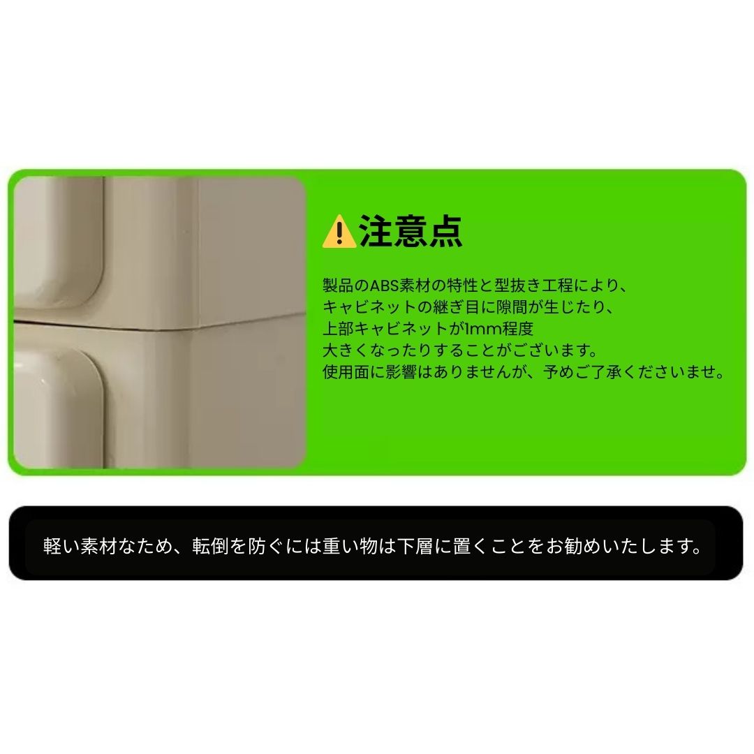 【NEW】カラーレトロキャビネット（5段）