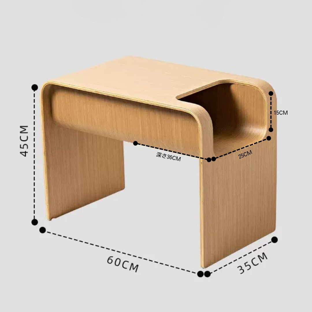 マルチウッドサイドテーブル