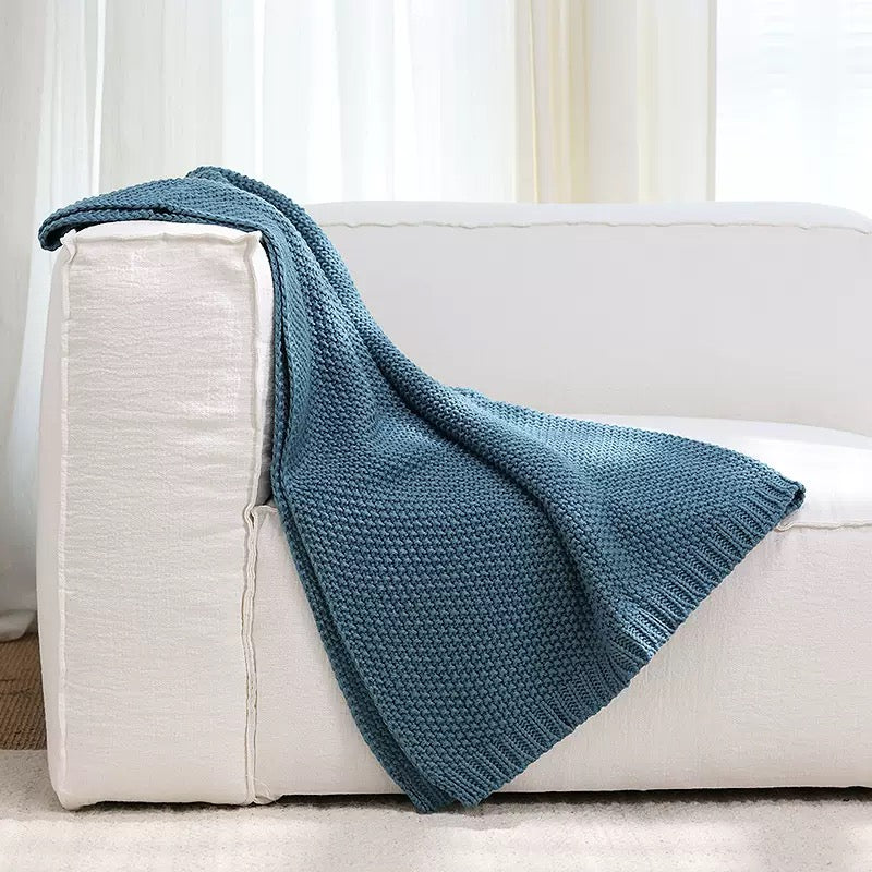 【NEW】Calme Knit ブランケット01