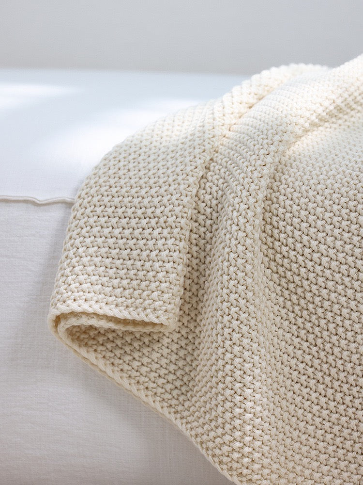 【NEW】Calme Knit ブランケット01