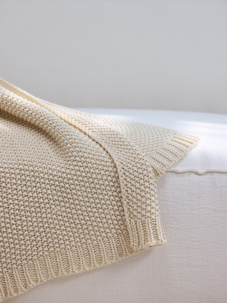 【NEW】Calme Knit ブランケット01