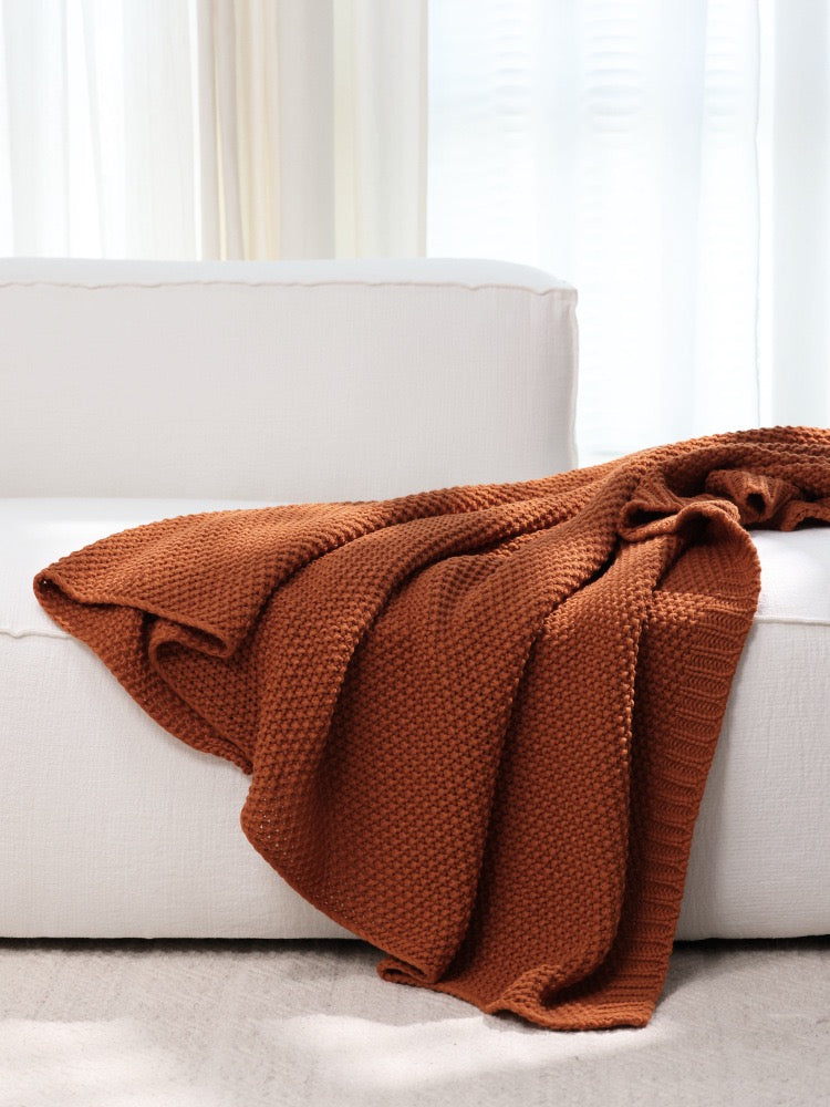 【NEW】Calme Knit ブランケット01