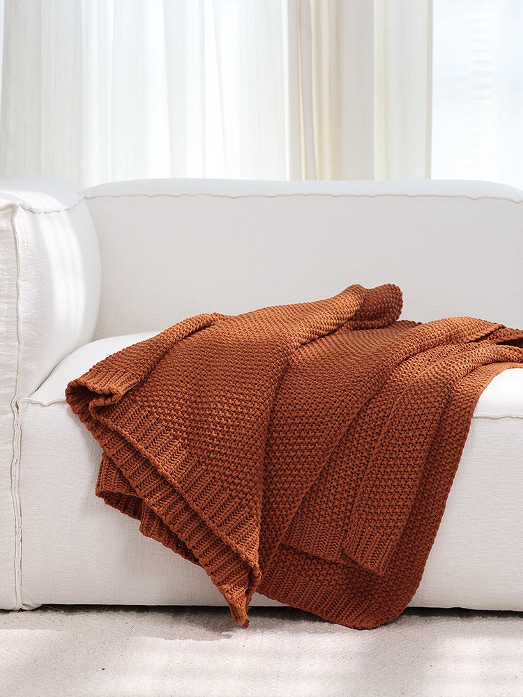 【NEW】Calme Knit ブランケット01