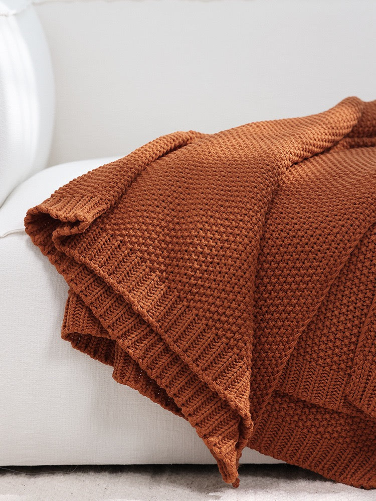 【NEW】Calme Knit ブランケット01