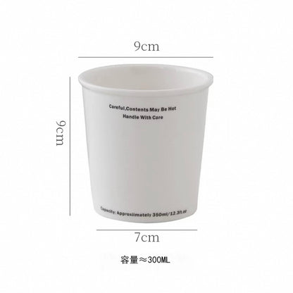 紙コップ風カフェグラス