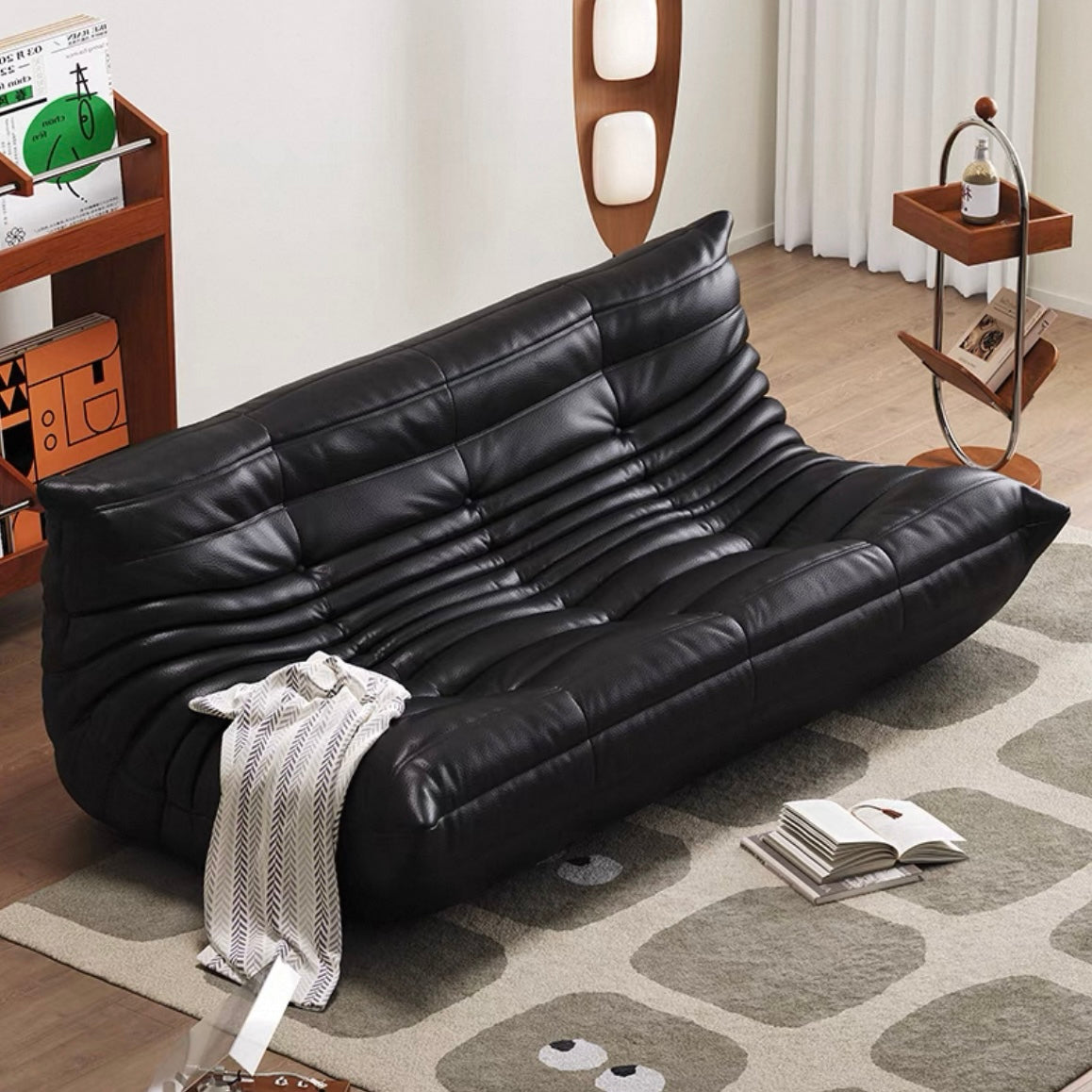 Hugソファ-トリプル（合皮レザー）