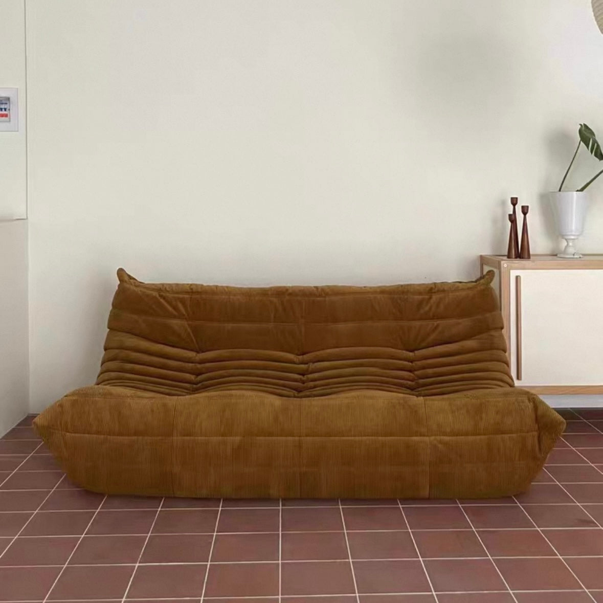 Hugソファ-トリプル（コーデュロイ ）