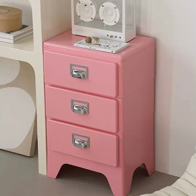 【NEW】カラーレトロキャビネット（3段）
