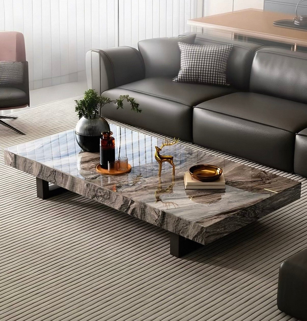 【新着アイテム】アウラストーンローテーブル(Aura stone low table)