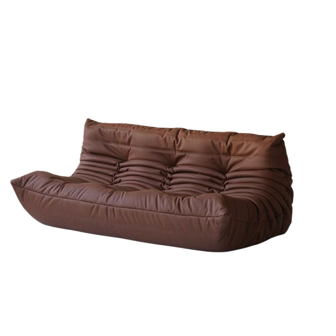 Hugソファ-トリプル（合皮レザー）