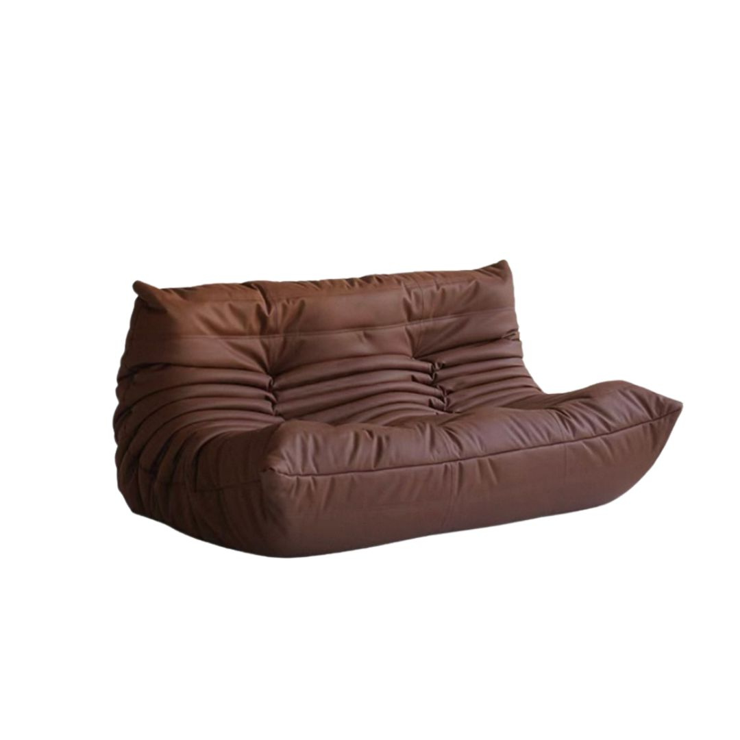 Hugソファ-ダブル（合皮レザー）