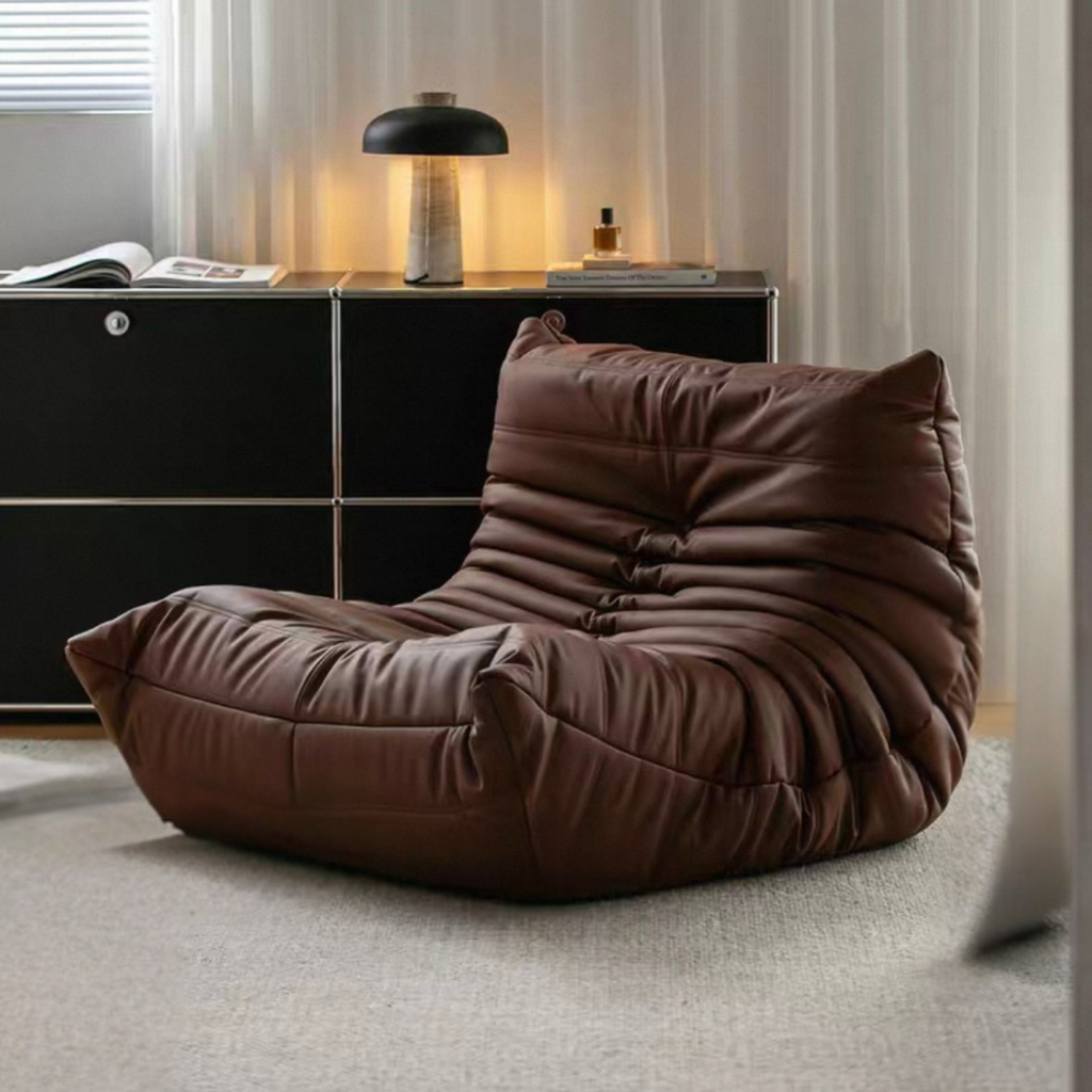 Hugソファ-シングル（合皮レザー）