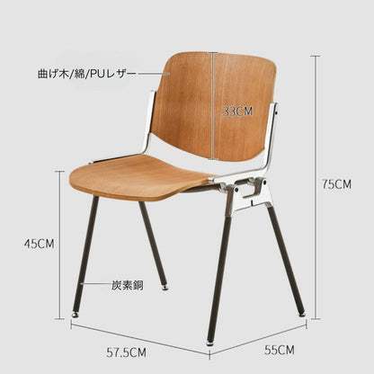 ヴィンテージ調スタッキングチェア02
